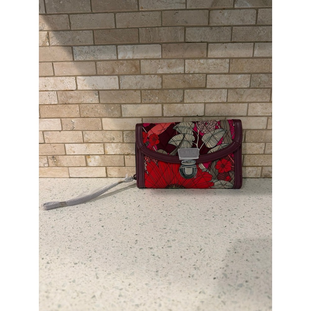 Vera Bradley Ultimate Wristlet Bohemian Blooms